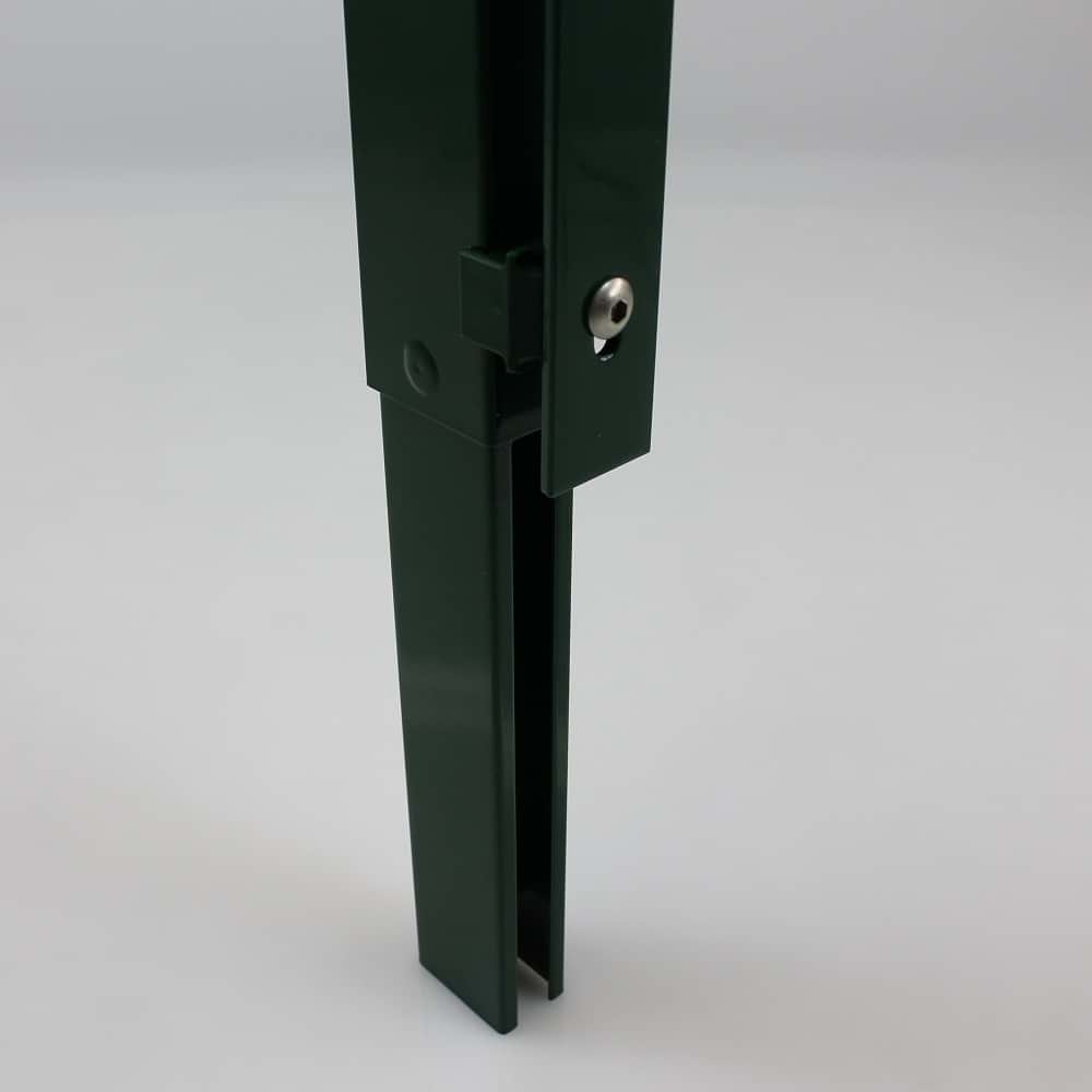 Zaunerhöhung 400 mm Pfostenverlängerung HS grün