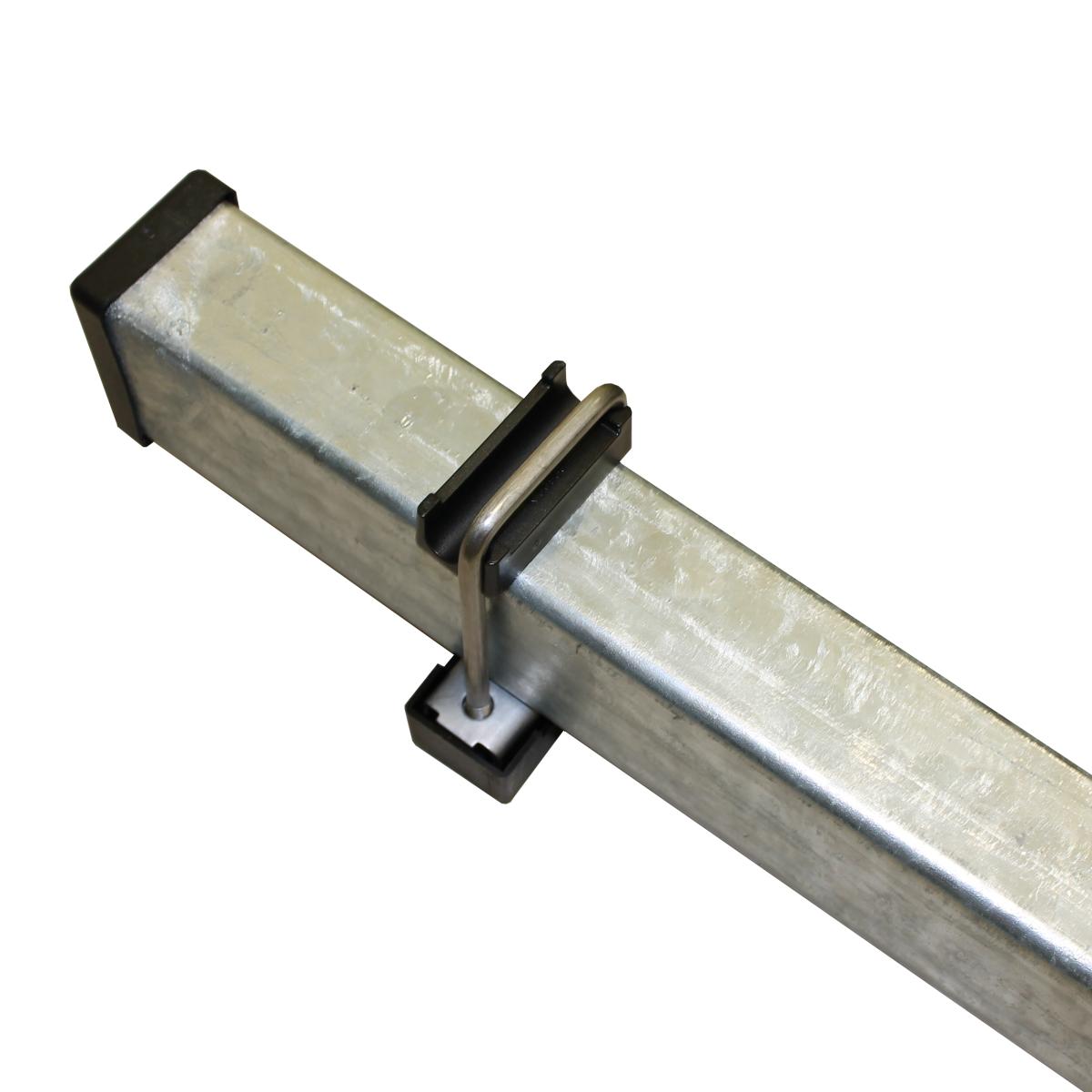 Sickenzaun Höhe 1630 mm verzinkt, Zaunpfosten Typ Pallas Mitte