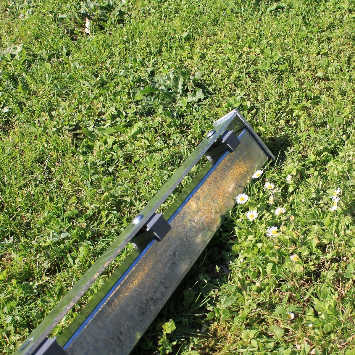 Gitterzaun 0608 mm *6+5+6* Pfostentyp I verzinkt