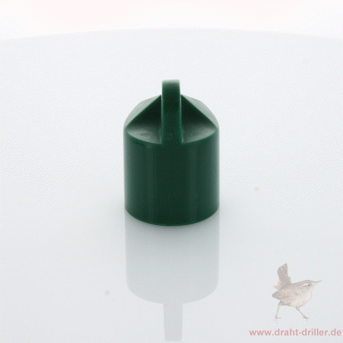 Strebenkappe Ø 34 mm Kunststoff grün