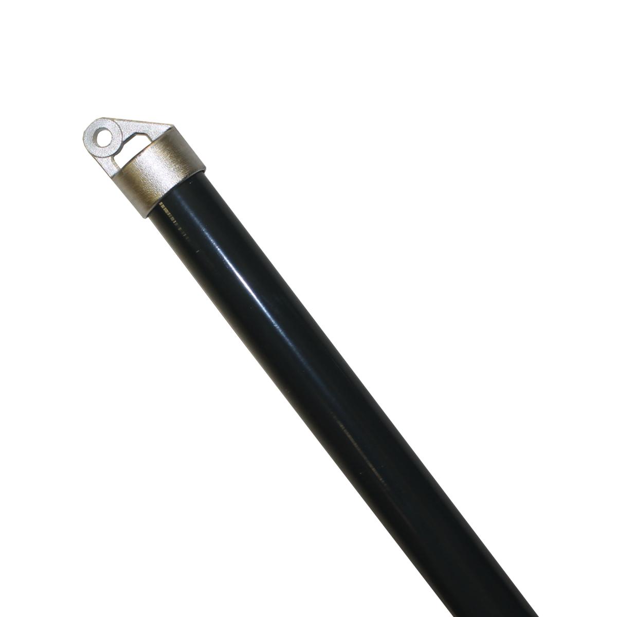 Zaunhöhe 2000 mm, Strebe anthrazit Ø 42x2500 mm