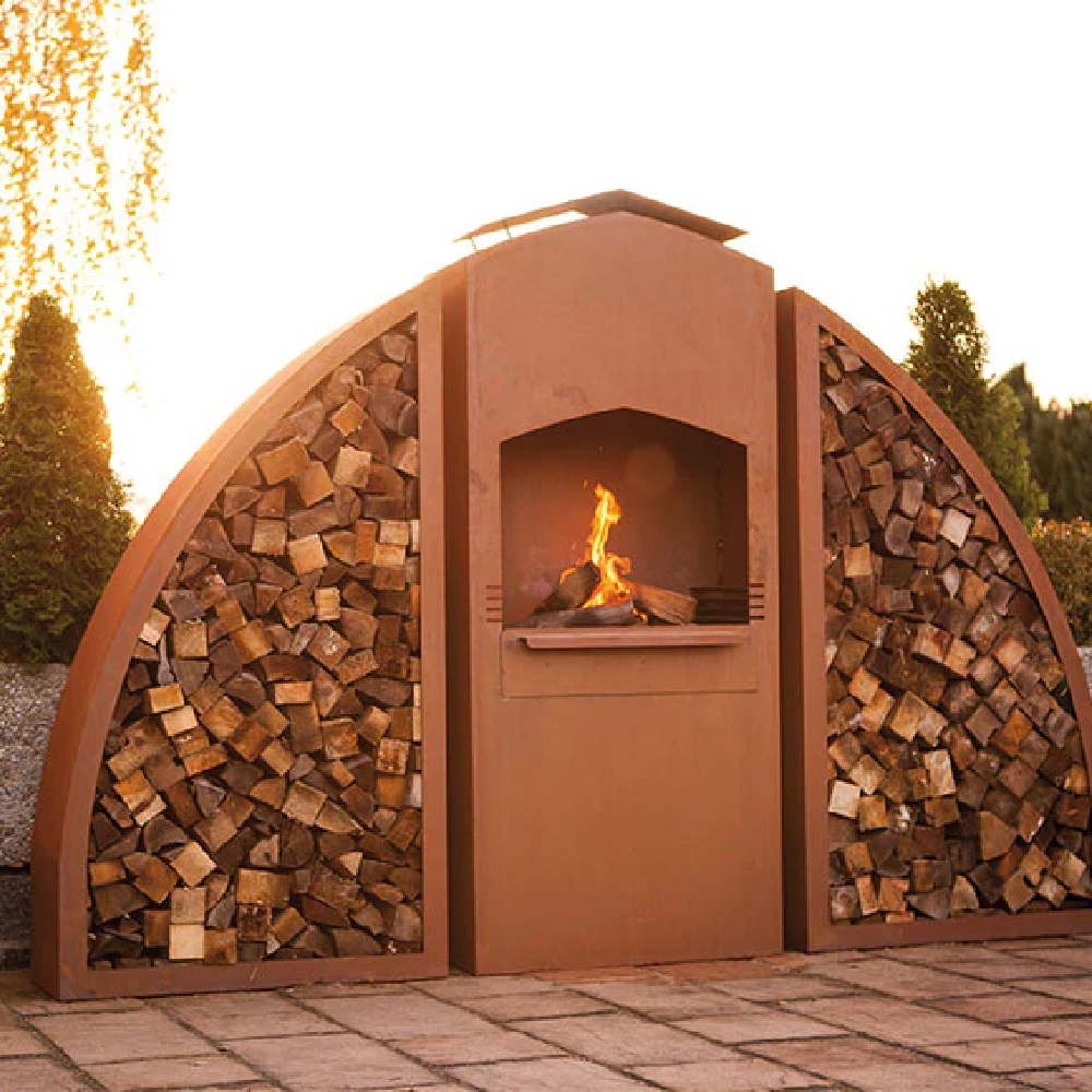 Gartengrill Meridian 3-teilig