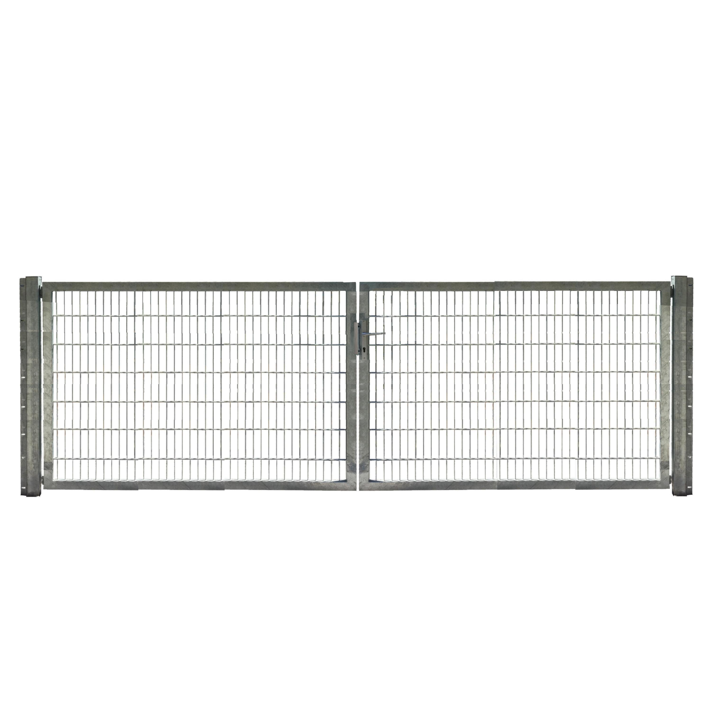 Tor 2-flgl. 4000x1400 mm verzinkt, IGT Vario
