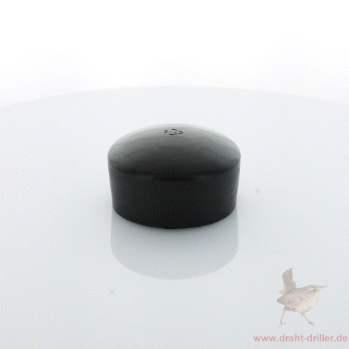 Abdeckkappe schwarz Ø 76 mm Kunststoff
