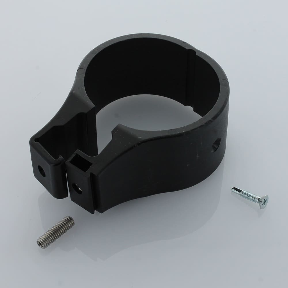 Schelle Ø 060 mm DINO Einfachschelle schwarz PRO