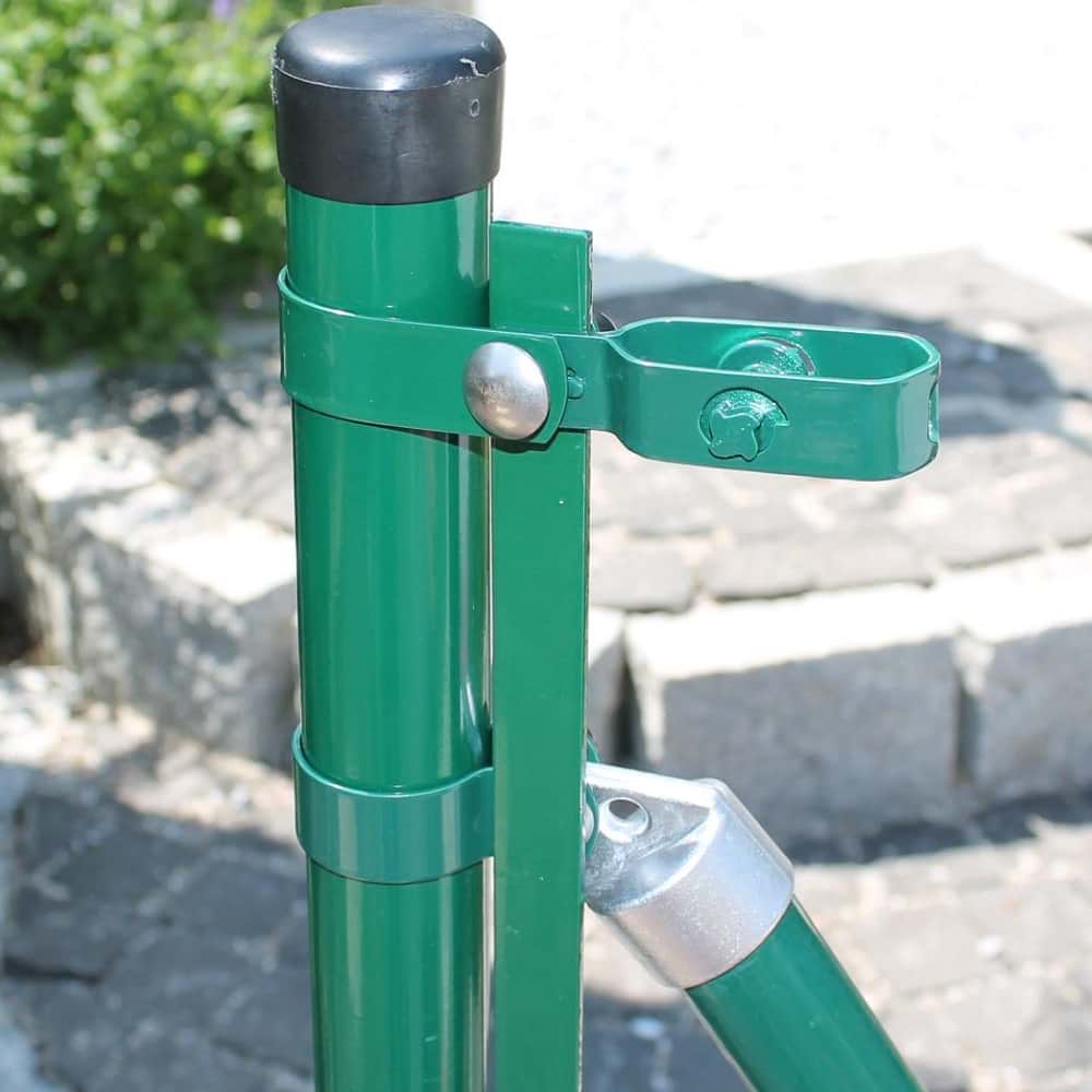 Zaunanschluss 1500mm für Pfosten Ø 60mm, Strebe Ø 34mm