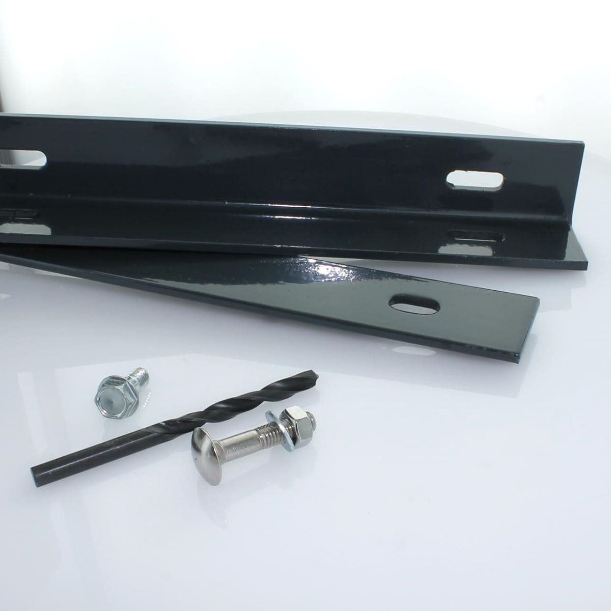 Zaunanschlussschiene 0830 mm anthrazit