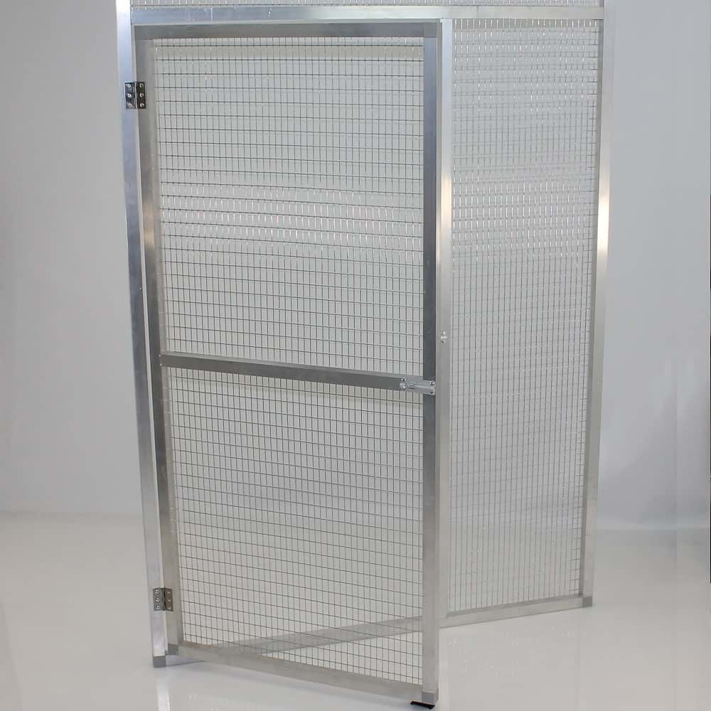 ALU Bausatz Voliere - Türelement - 1010 x 2000 mm