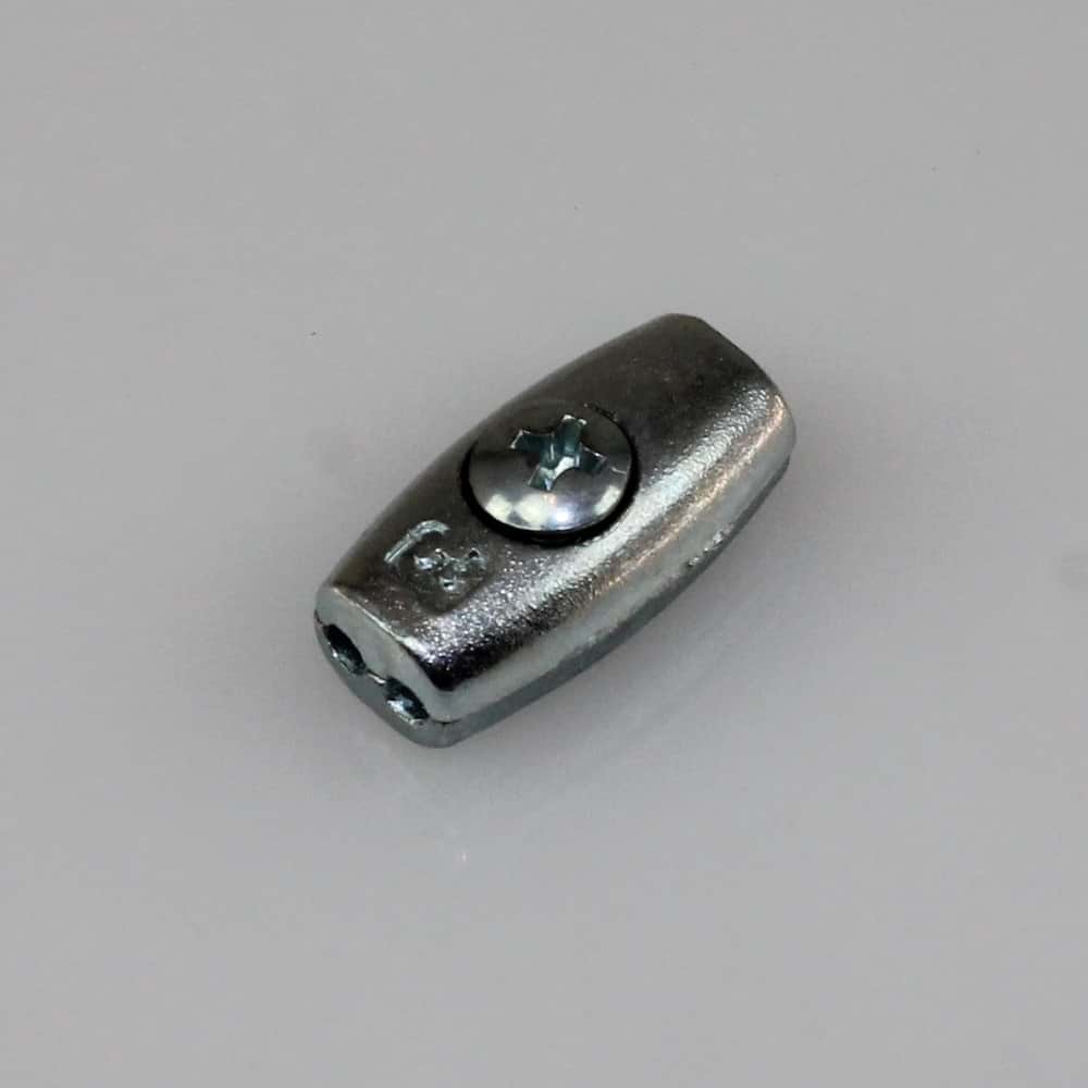 Seilklemme eiförmig 3,0 mm