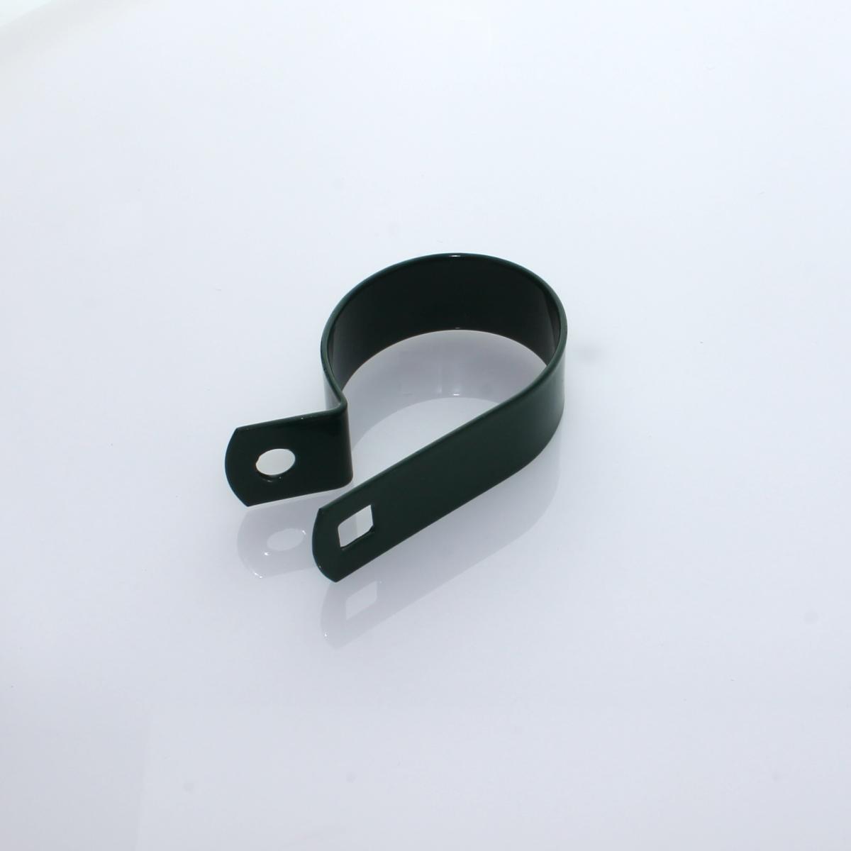 Schelle Ø 048 mm grün einseitig