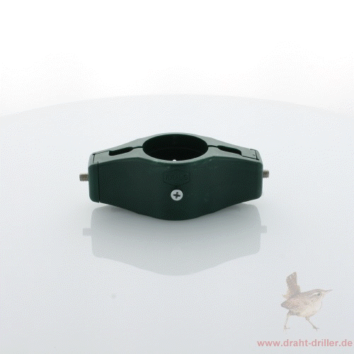 Schelle Ø 042 mm DINO Doppelschelle grün PRO