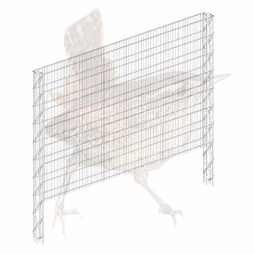 Gabionenwand 150 mm - 1,20 m Grundelement verzinkt