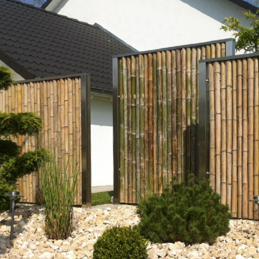 Sichtschutz Bamboo Zaunelement 1500 x 1800 mm