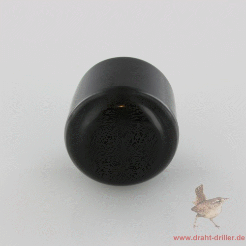 Abdeckkappe schwarz Ø 34 mm Kunststoff