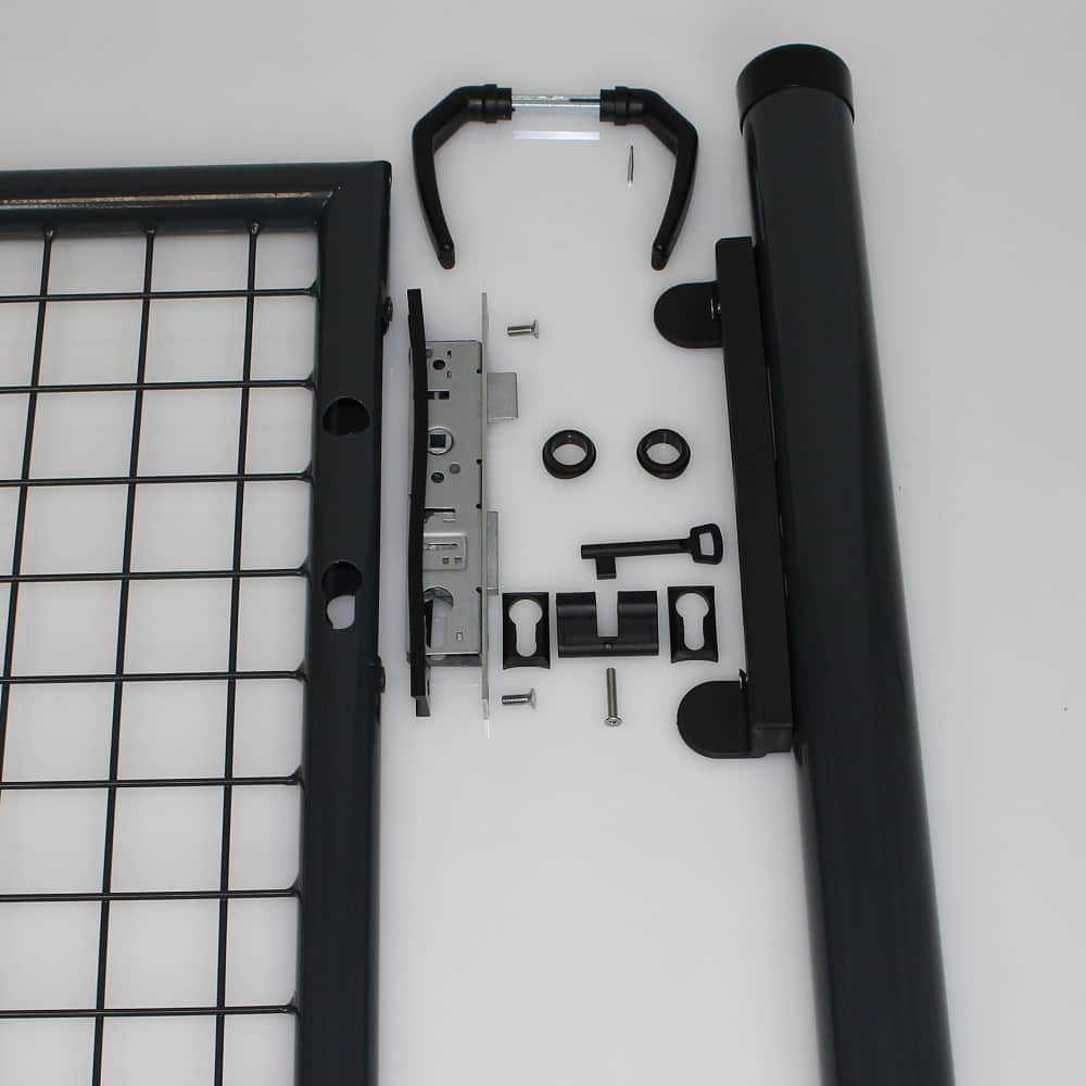 Gartentor 1000 x 0800 mm Topcolor S anthrazit