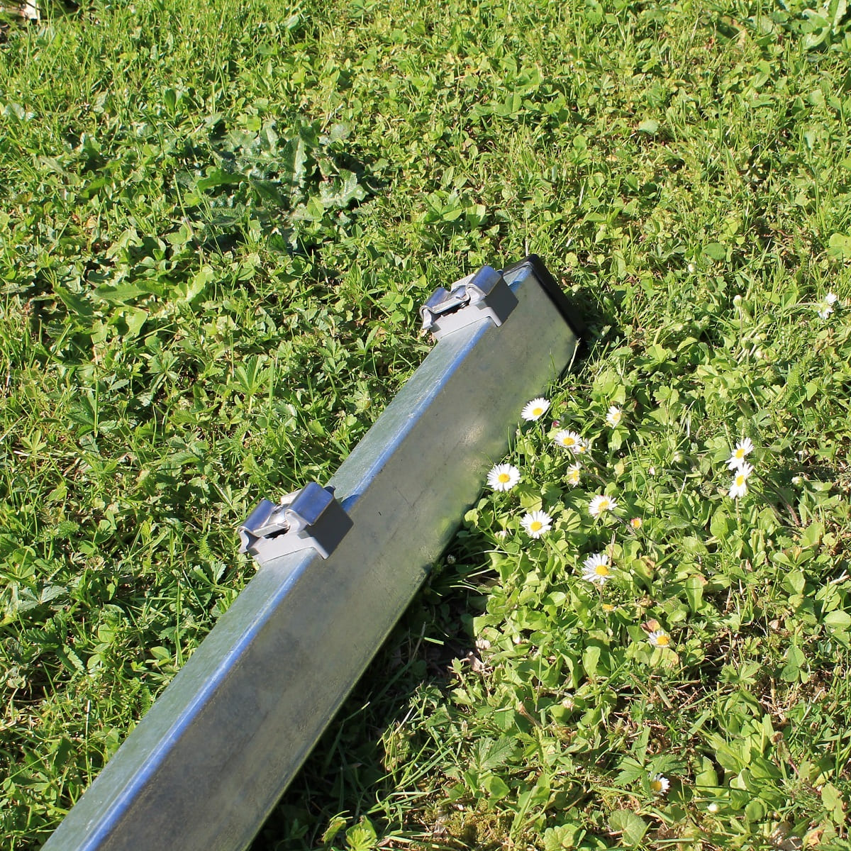 Gitterzaun 0608 mm *6+5+6* Pfostentyp II verzinkt